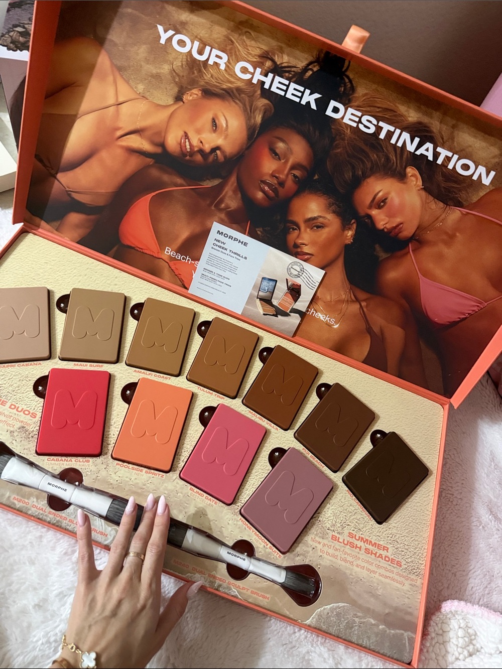 Morphe cheek palettes
